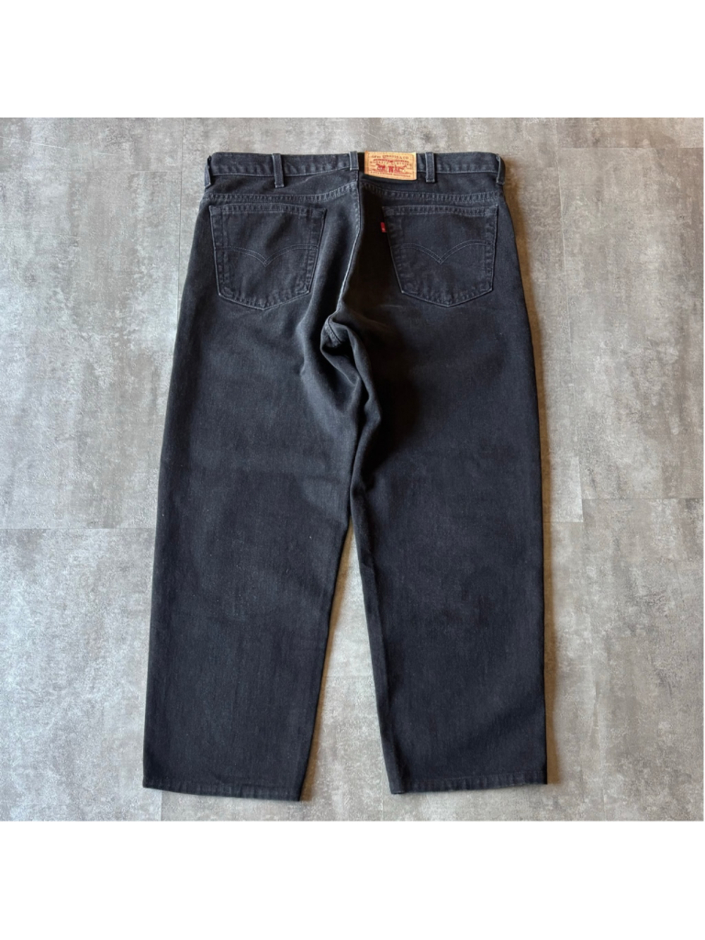 Vintage Levi’s 550 Red Tab Jeans Men’s 36x30 Black Denim